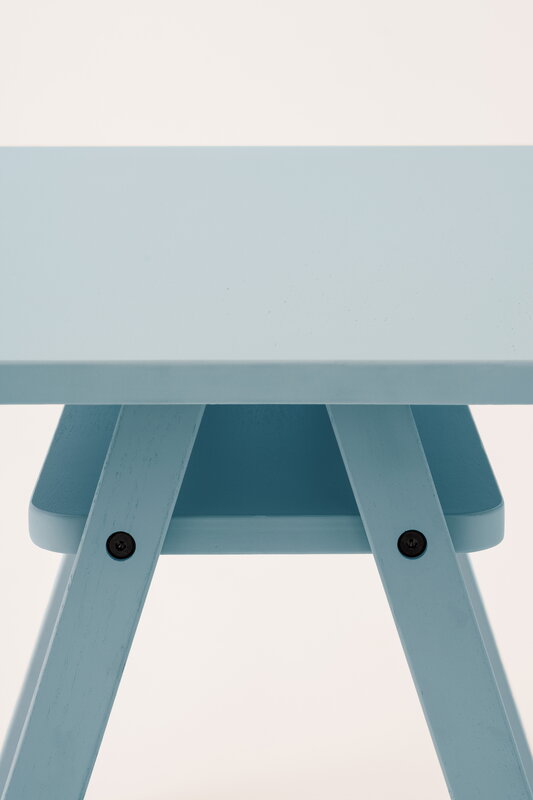 Nobodinoz Growing Green kids' table, Baltic blue, view 3