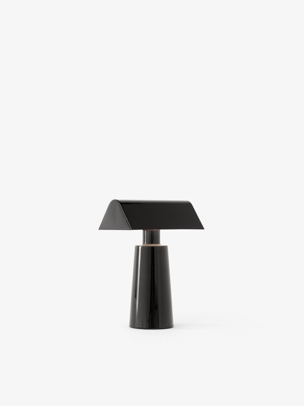 &Tradition Caret MF1 portable table lamp, anthracite, extra image
