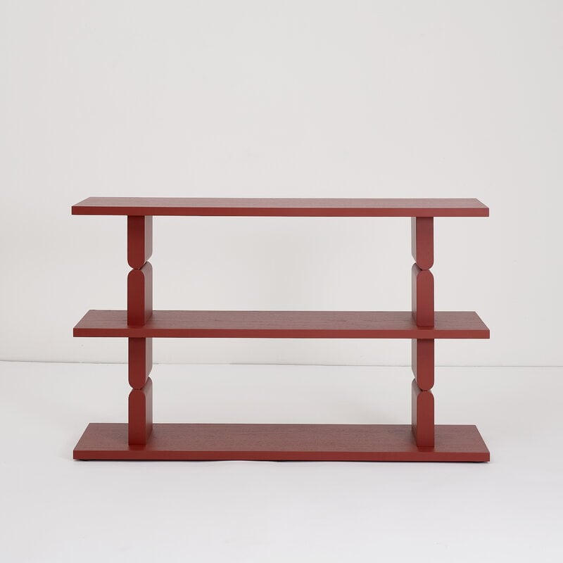Nobodinoz Noon bookshelf, burnt red, view 3