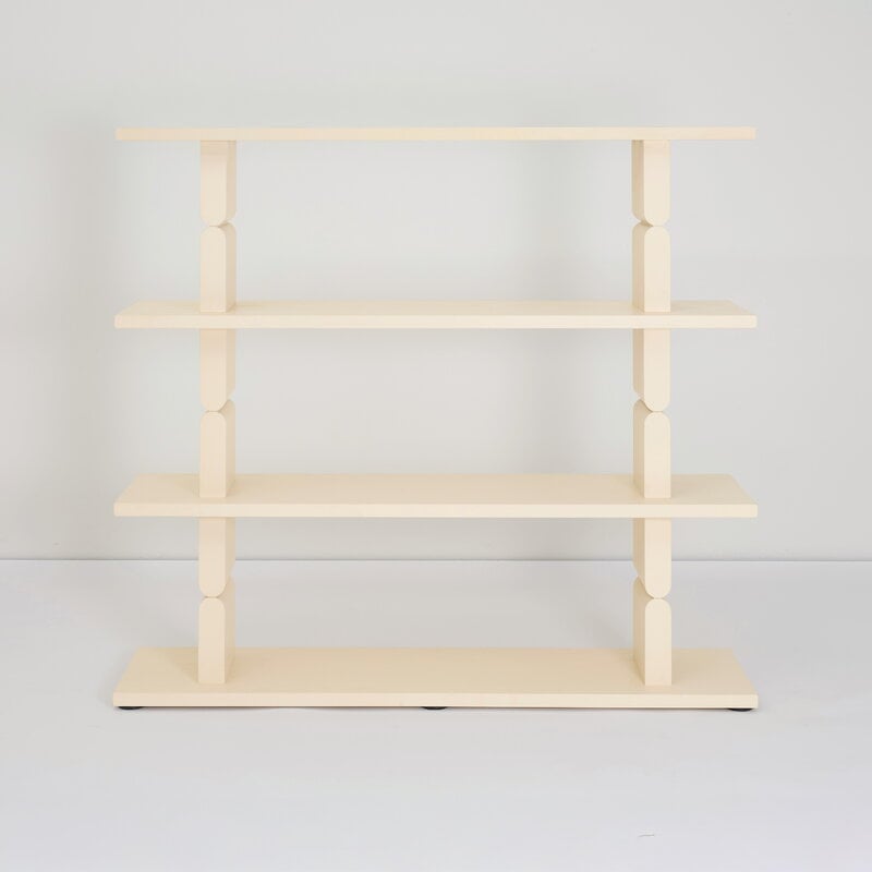 Nobodinoz Noon bookshelf, ivory, view 3