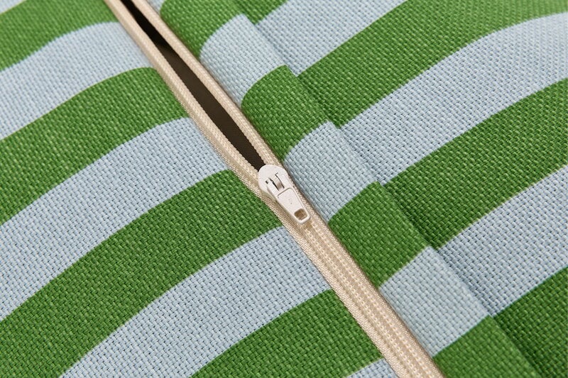 Nobodinoz Otto rahi, 55 x 55 cm, green blue stripes, näkymä 4