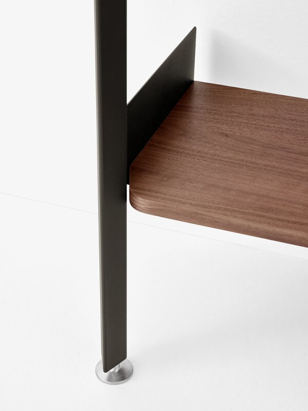 &Tradition Rombe IF1 shelf, anthracite - walnut, extra image