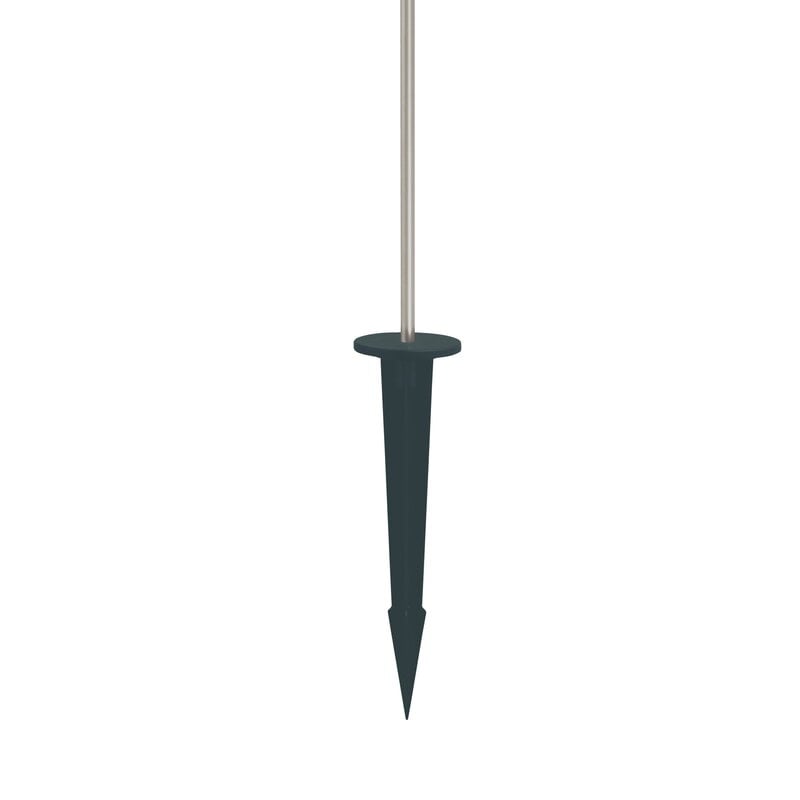 Frandsen Grasp wiederaufladbare Gartenspeerlampe, gebürsteter Edelstahl, extrabild