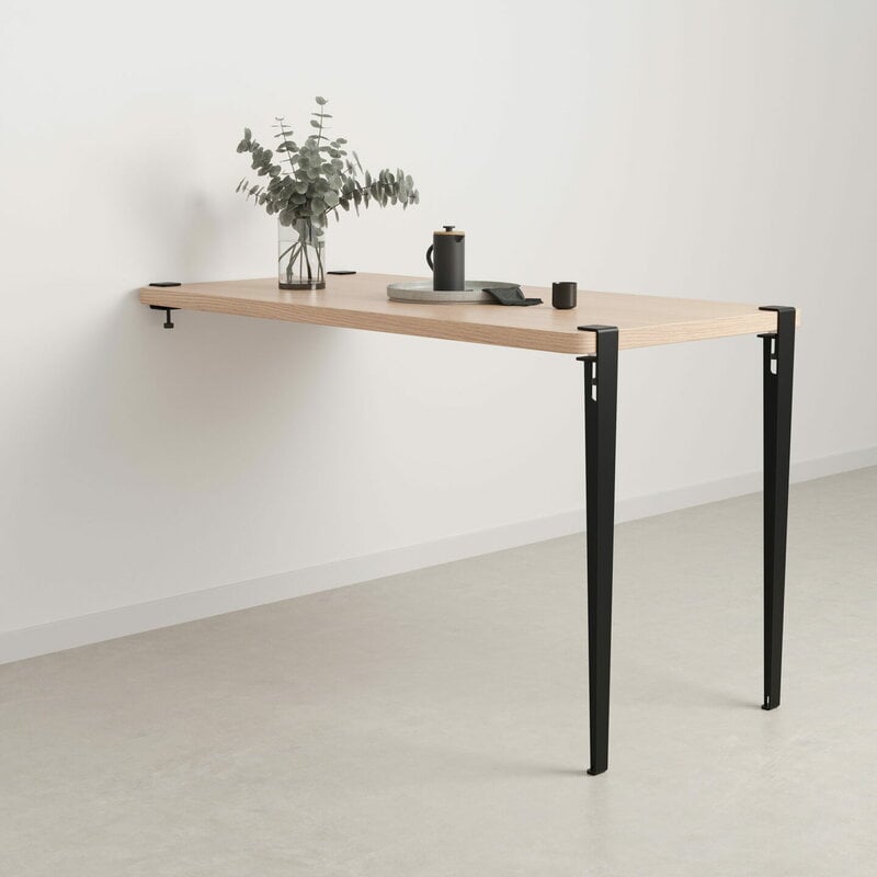 Forhandle Igangværende periskop TIPTOE Bar table leg 110 cm, 1 piece, graphite black | Finnish Design Shop