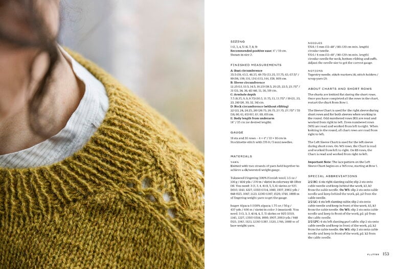 Laine Publishing Entwined: Cables, Lace and Knitted Textures, extra image