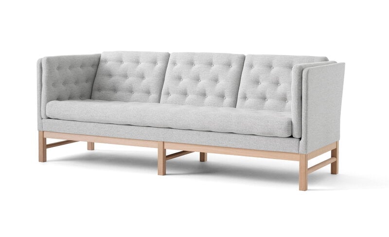 Fredericia EJ315 sofa, 3 seater, soaped oak - Hallingdal 116, extra image