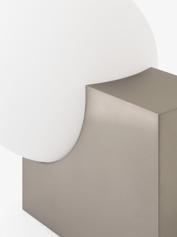 &Tradition Journey SHY4 floor lamp, brushed steel - opal glass, extra image