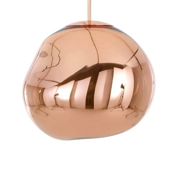 arsenal Forbyde Lil Tom Dixon Melt LED pendant, copper | Finnish Design Shop