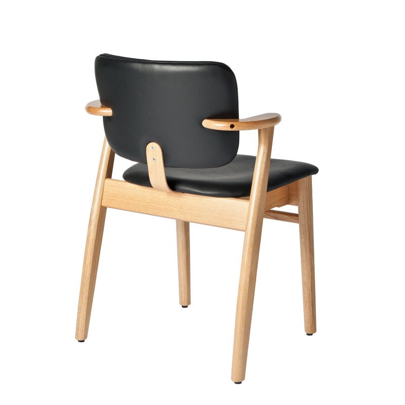 Eco-friendly leather chair with handle - Bangkok - Cm 43 x 39 x 91 h