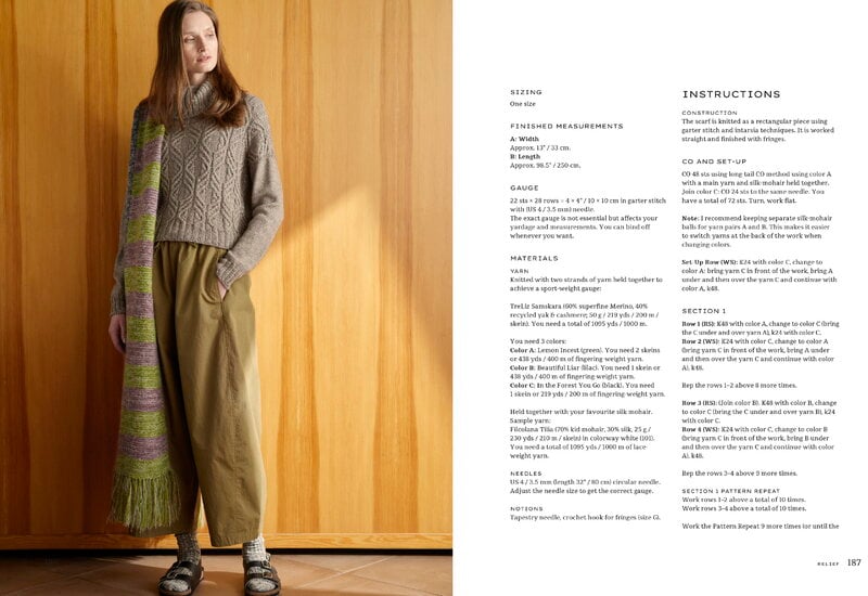 Laine Publishing Entwined: Cables, Lace and Knitted Textures, extra image