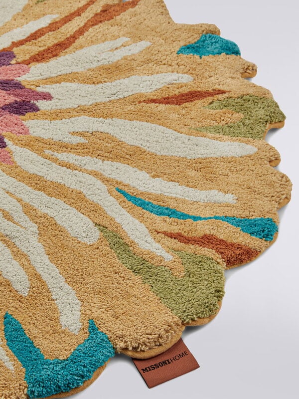 Missoni Home Blandine floral bath mat, 80 cm, 100 multicolour, extra image