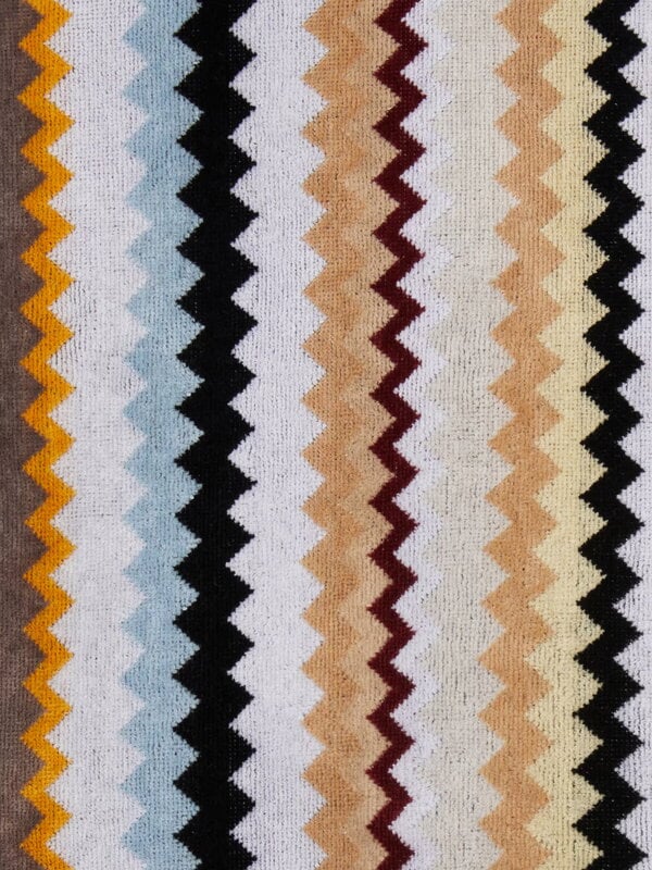 Missoni Home Accappatoio con cappuccio Curt, 160 nero multicolore, immagine extra