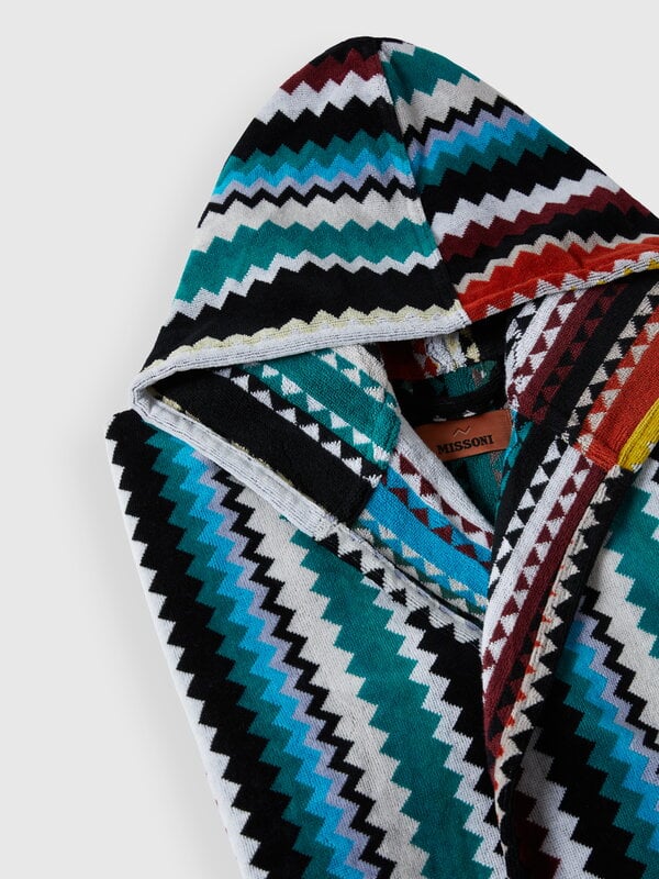 Missoni Home Curt huvad badrock, 100 flerfärgad, extrabild