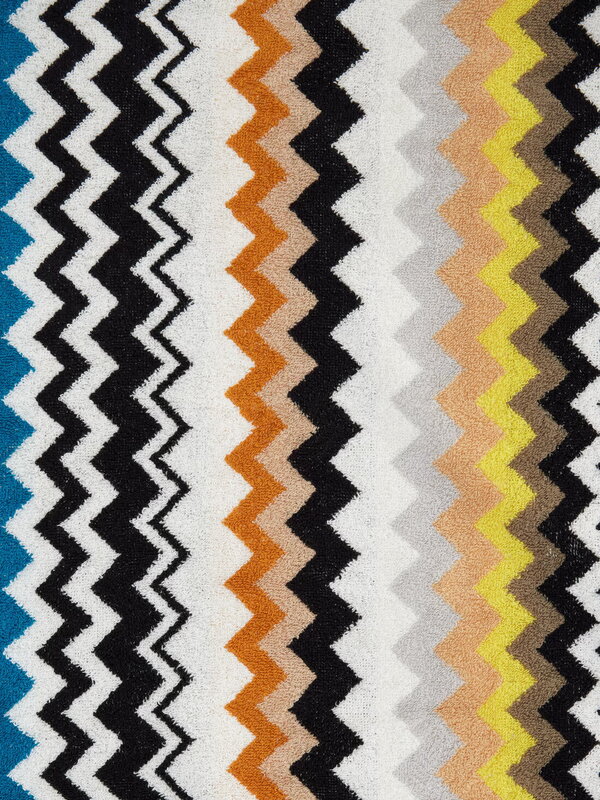 Missoni Home Best kylpytakki hupulla, 160 musta monivärinen, tuotteen lisäkuva