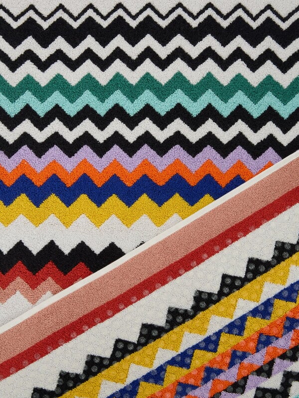 Missoni Home Best Badezimmerteppich, rutschfest, 90 x 60 cm, 100 mehrfarbig, extrabild