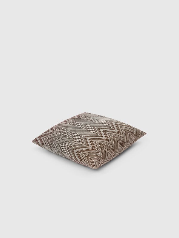 Missoni Home Timmy coussin, 40 x 40 cm, 381 marron - blanc, image extra