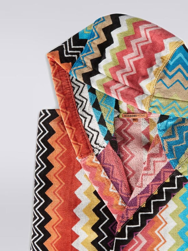 Missoni Home Giacomo kylpytakki hupulla, 100 monivärinen, tuotteen lisäkuva