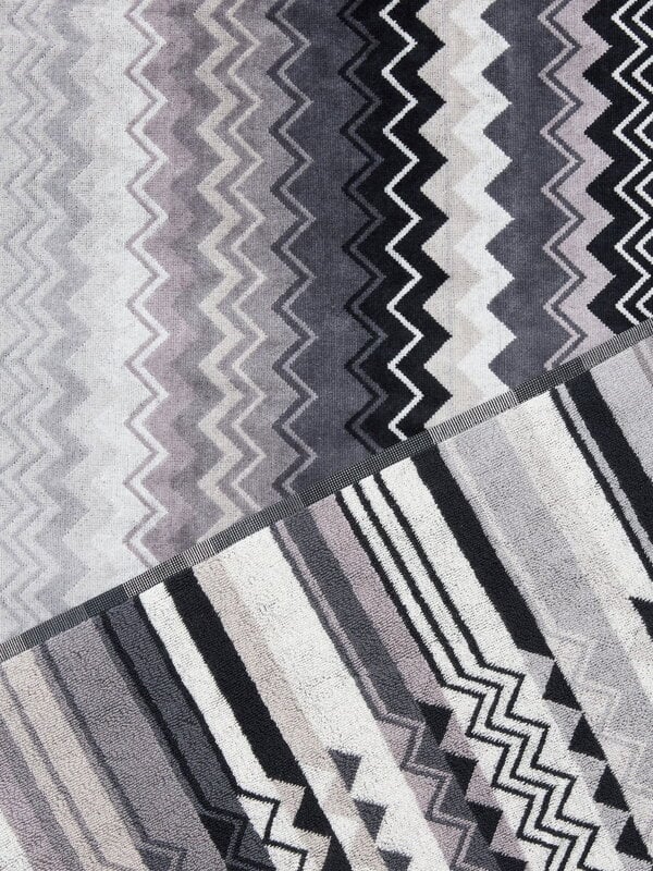 Missoni Home Giacomo bath sheet, 100 x 150 cm, 32 harmaa, extra image