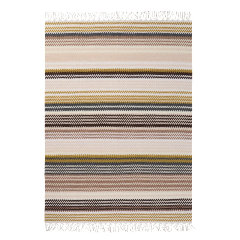 Missoni Home Humbert throw, 130 x 90 cm, 148 beige multicolour, extra image