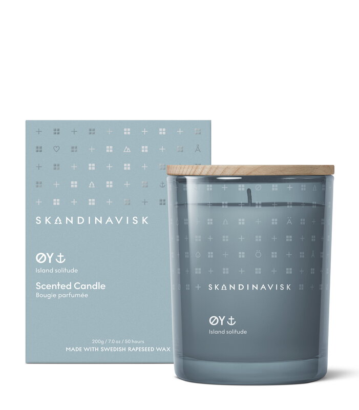 Skandinavisk Duftkerze mit Deckel, ØY, groß, extrabild