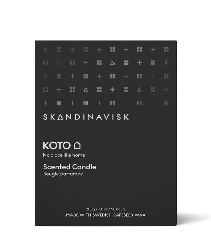 Skandinavisk Scented candle with lid, KOTO, large, extra image