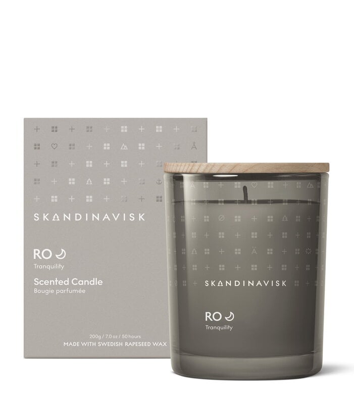 Skandinavisk Scented candle with lid, RO, large, extra image