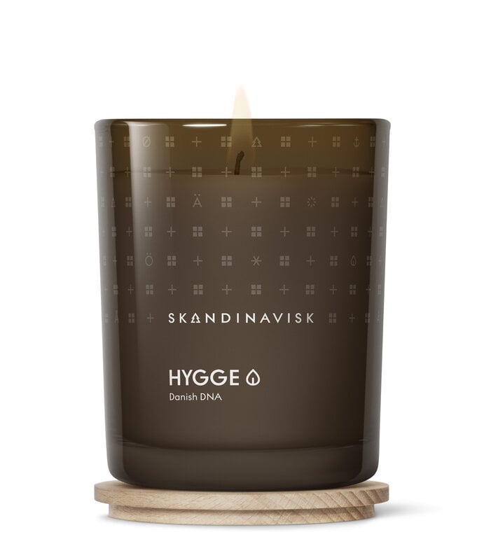 Skandinavisk Scented candle with lid, HYGGE, large, extra image