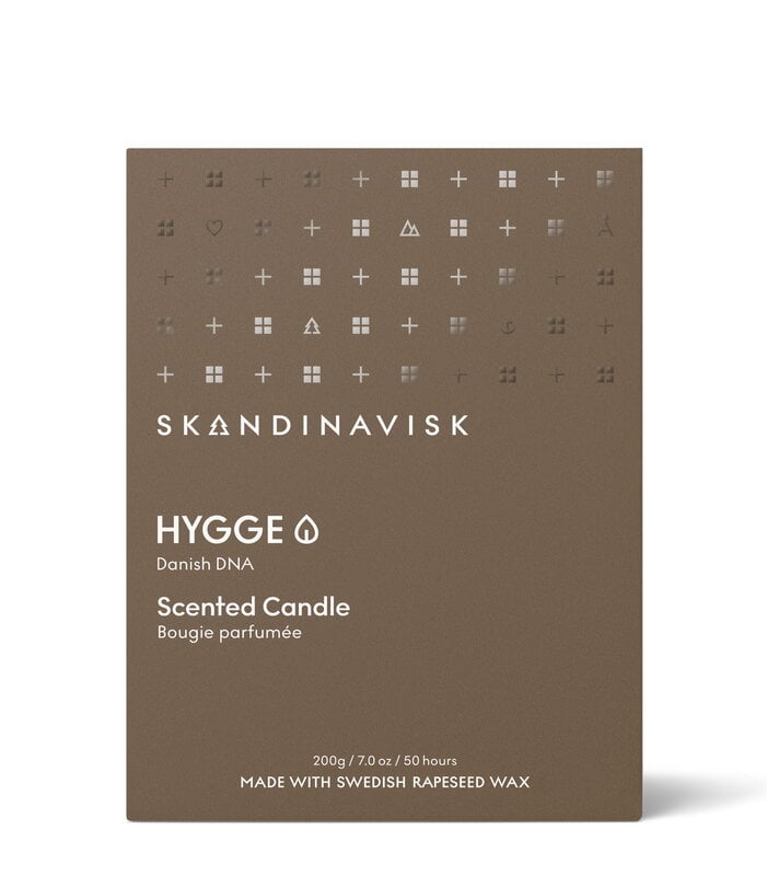Skandinavisk Scented candle with lid, HYGGE, large, extra image