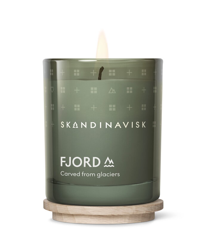 Skandinavisk Candela profumata con coperchio, FJORD, piccola, immagine extra