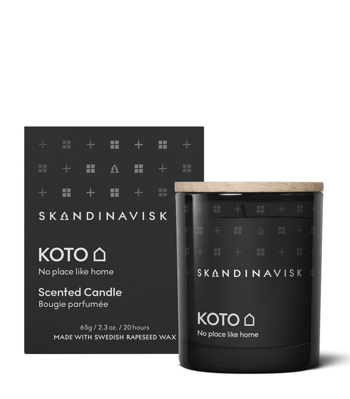 Skandinavisk Duftkerze mit Deckel, KOTO, klein, extrabild