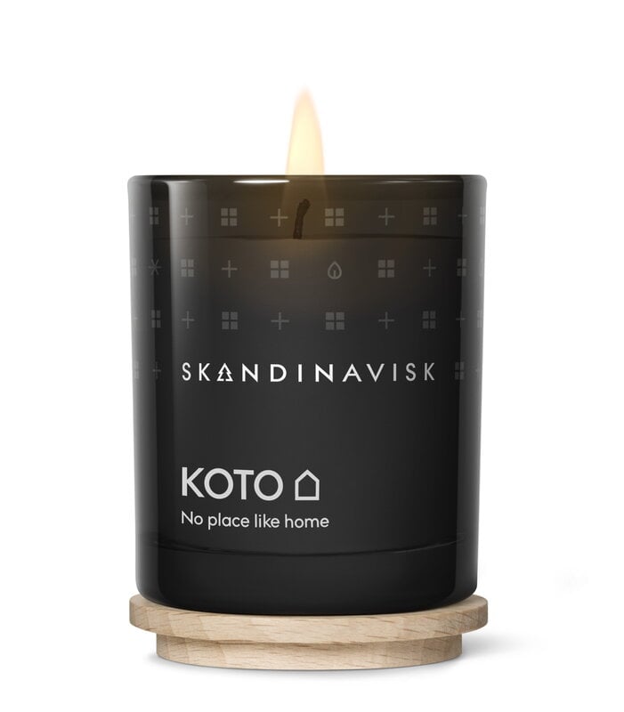 Skandinavisk Duftkerze mit Deckel, KOTO, klein, extrabild