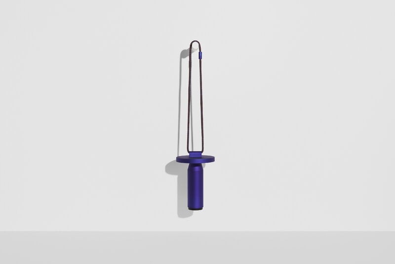 Petite Friture Quasar tragbare Lampe, 26 cm, blau, extrabild