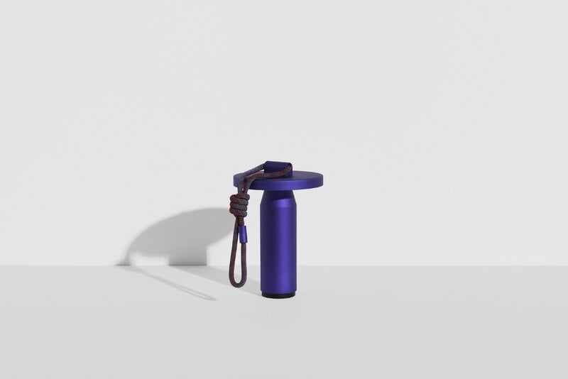 Petite Friture Quasar tragbare Lampe, 26 cm, blau, extrabild