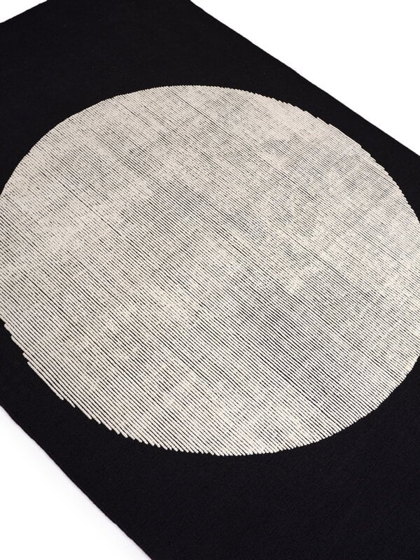 Tom Dixon Disc rug, black, extra image