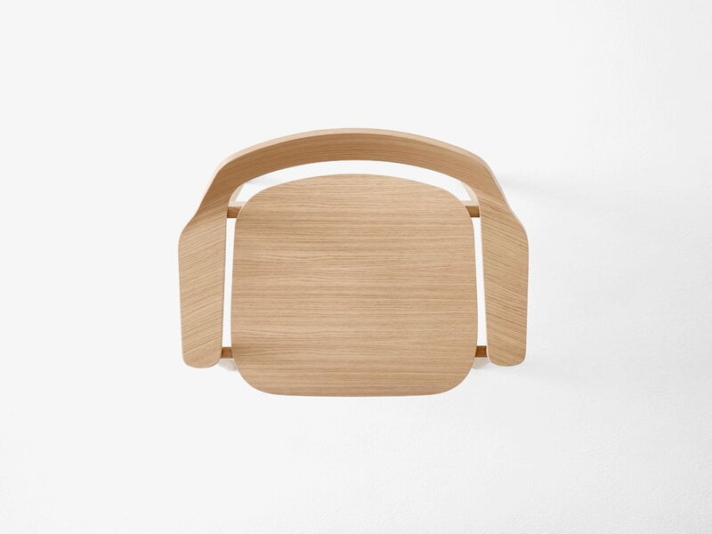 TAKT T24 Bow chair, oak, extra image