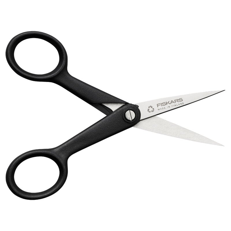 Fiskars Forbici per ricamo Functional Form ReNew, 13 cm, nero, immagine extra