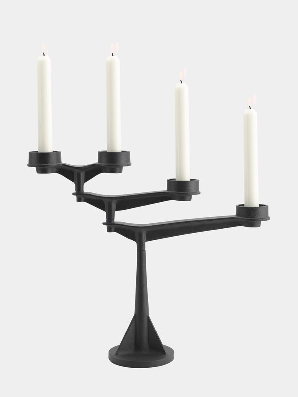 Tom Dixon Spin Mini candelabra, black, extra image