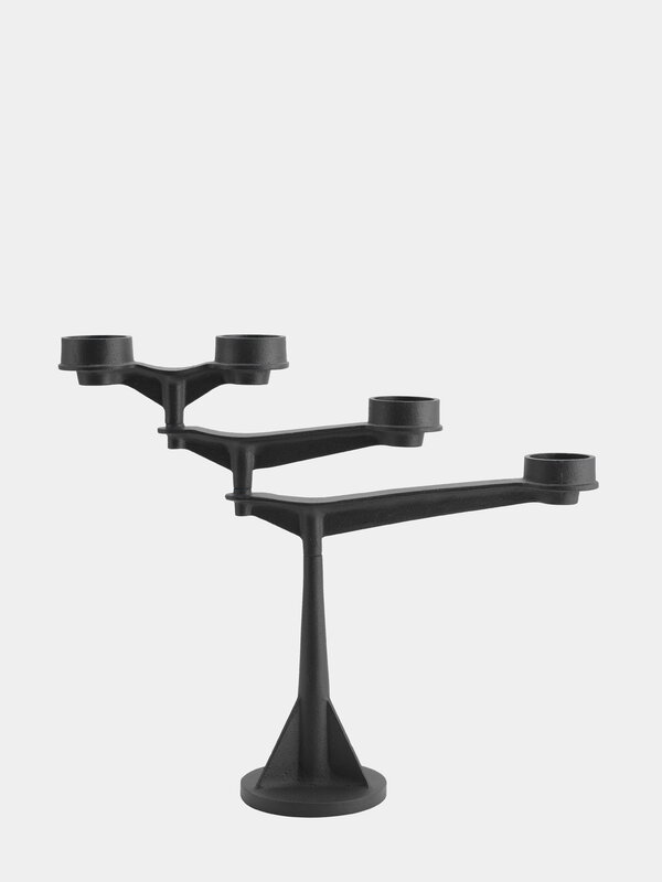 Tom Dixon Spin Mini candelabra, black, extra image