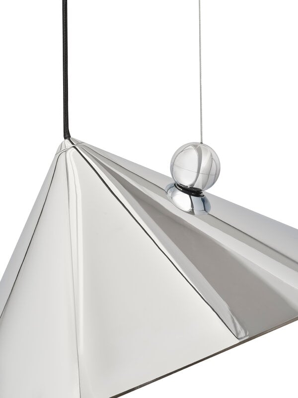 Tom Dixon Pose suspension, 43 cm, argent, image extra