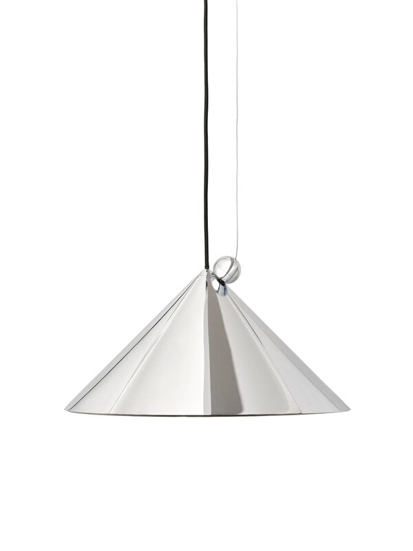 Tom Dixon Pose suspension, 43 cm, argent, image extra
