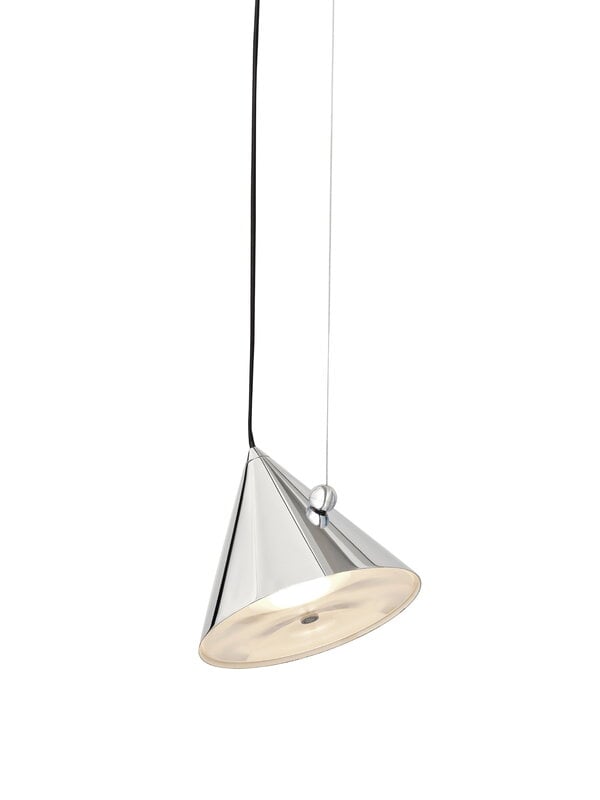 Tom Dixon Pose pendant lamp, 25 cm, silver, extra image