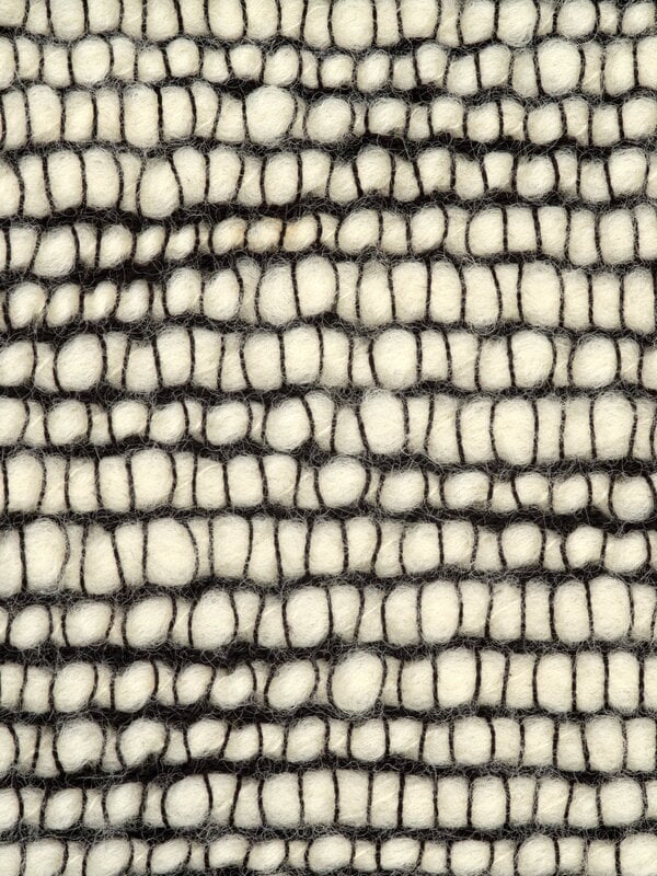 Tom Dixon Thread throw, 140 x 180 cm, black - white, extra image