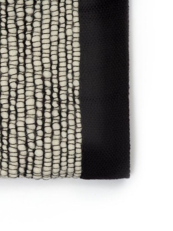 Tom Dixon Thread throw, 140 x 180 cm, black - white, extra image