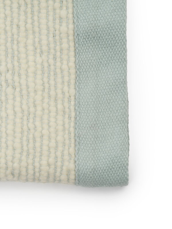 Tom Dixon Thread throw, 140 x 180 cm, blue - white, extra image