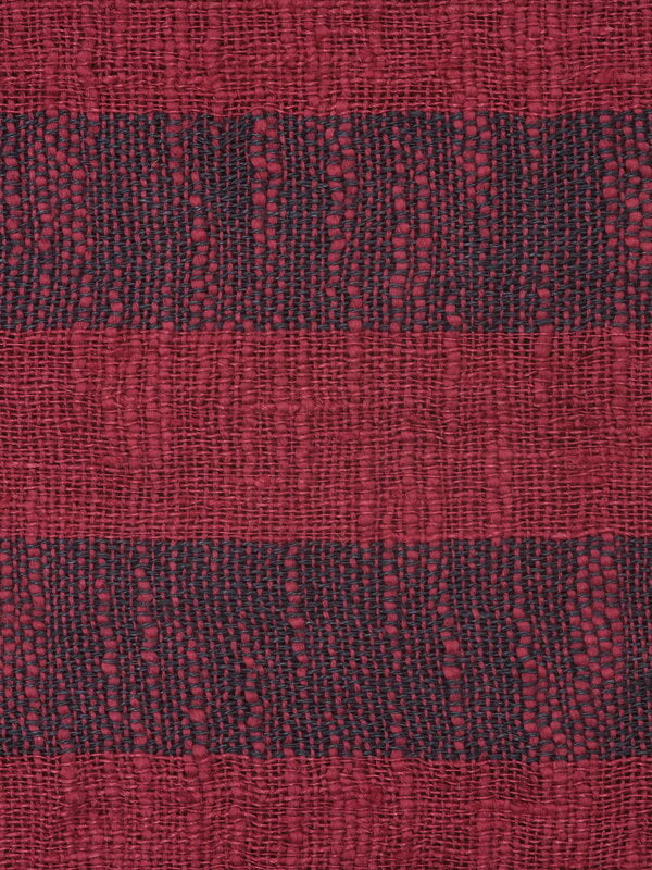 Tom Dixon Band plaid, 160 x 200 cm, bordeaux - noir, image extra