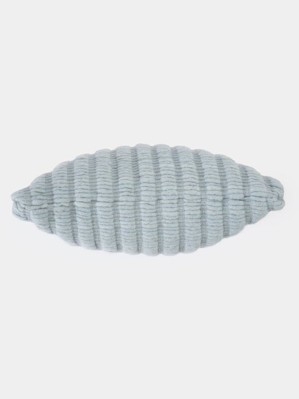 Tom Dixon Coussin Ridge, 45 x 45 cm, bleu ciel, image extra