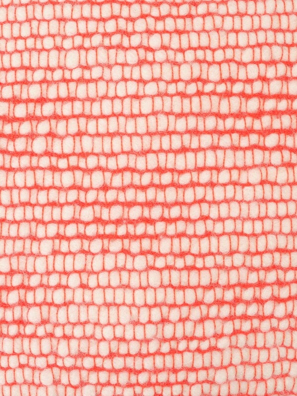 Tom Dixon Thread cushion, 50 x 50 cm, orange - white, extra image
