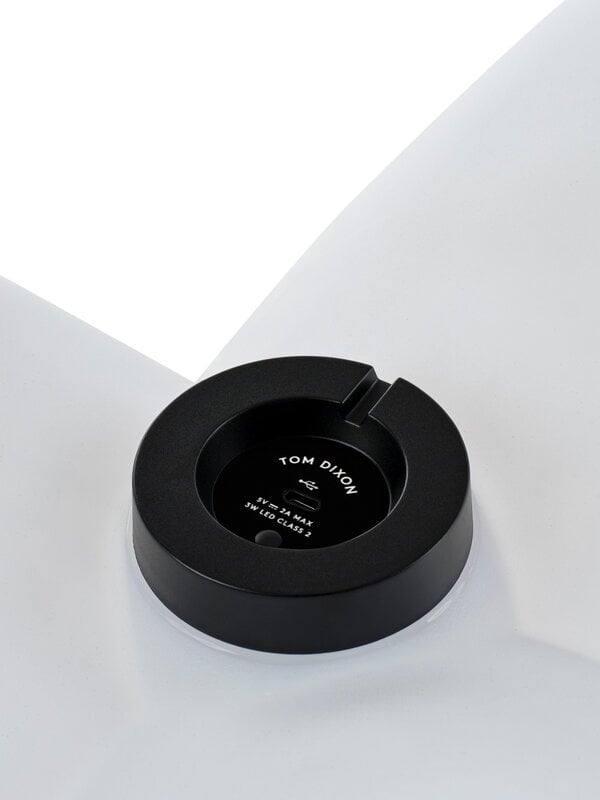 Tom Dixon Jack portable light, large, white | Finnish Design Shop