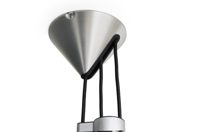 HAY Compass Adjustable pendant, 430, brushed aluminium, extra image