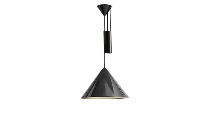 HAY Compass Adjustable pendant, 430, soft black, extra image